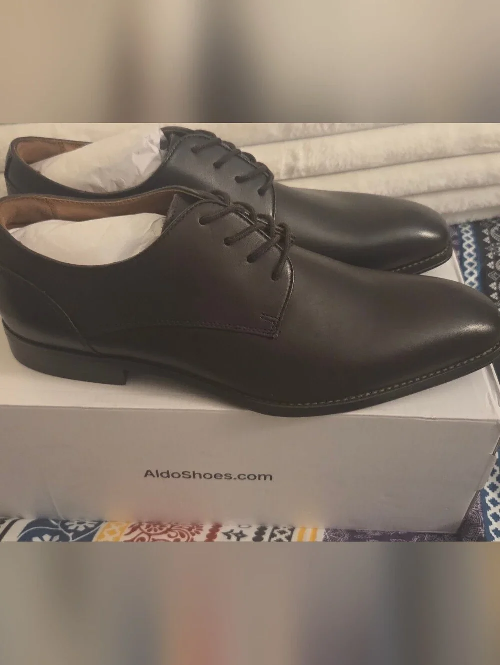 NEW IN BOX Aldo Men's brown Allegro Oxford Shoes